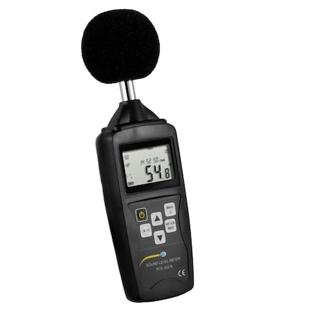 Pce Instruments Sound Level Meter, 30 to 130 dB PCE-353N